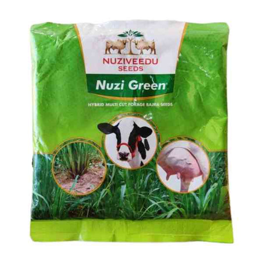 nuzi green hybrid multi cut bajra seeds